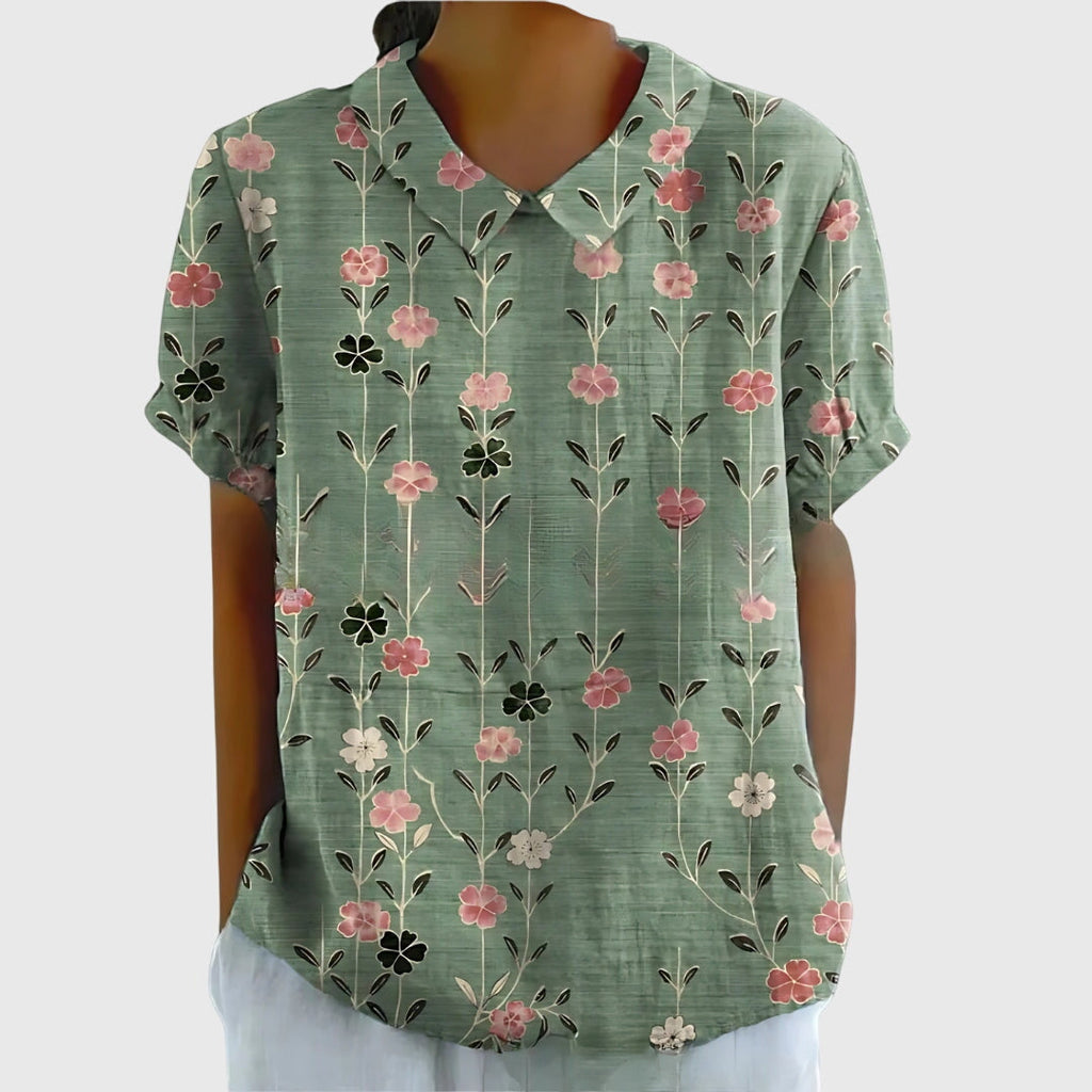 Jenna | Blouse à fleurs