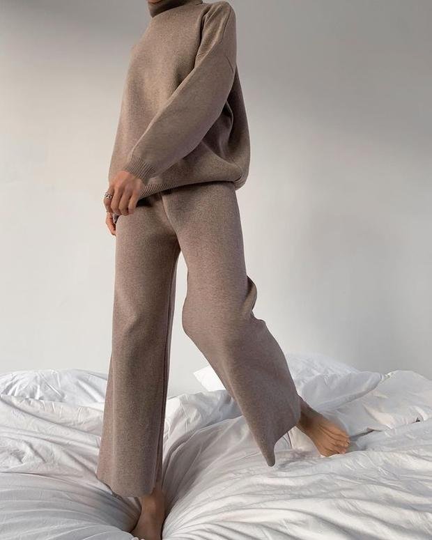 Conjunto Sofia Casual de Tricô