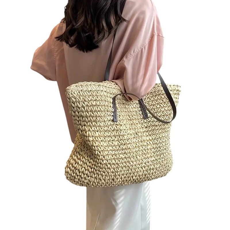Olivia - Bolsa tote trançada