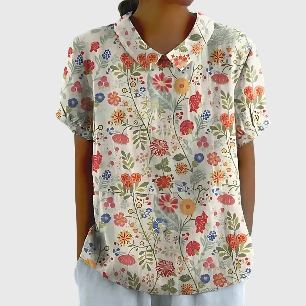 Jenna | Blouse à fleurs