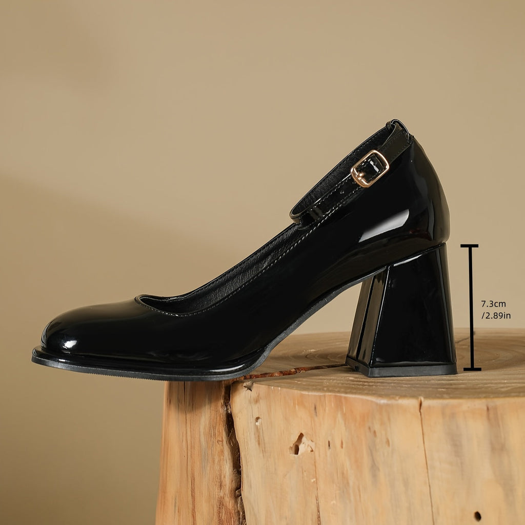 Celeste | Talons vernis à bride