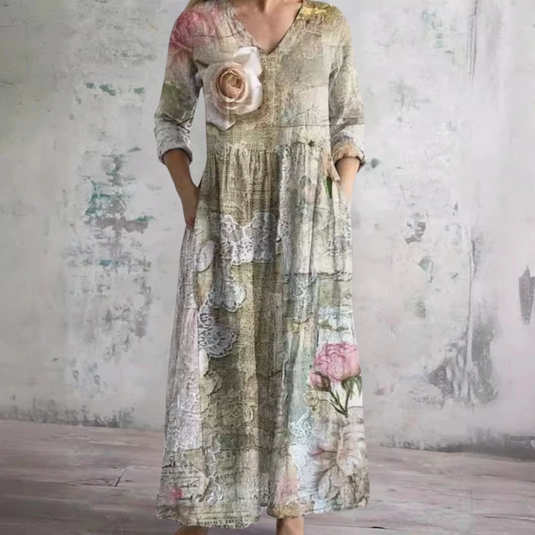 fiona | Zomerjurk met bloemenprint