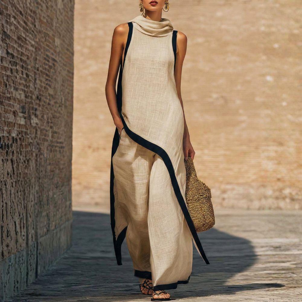 Leonora | Terno elegante de linho