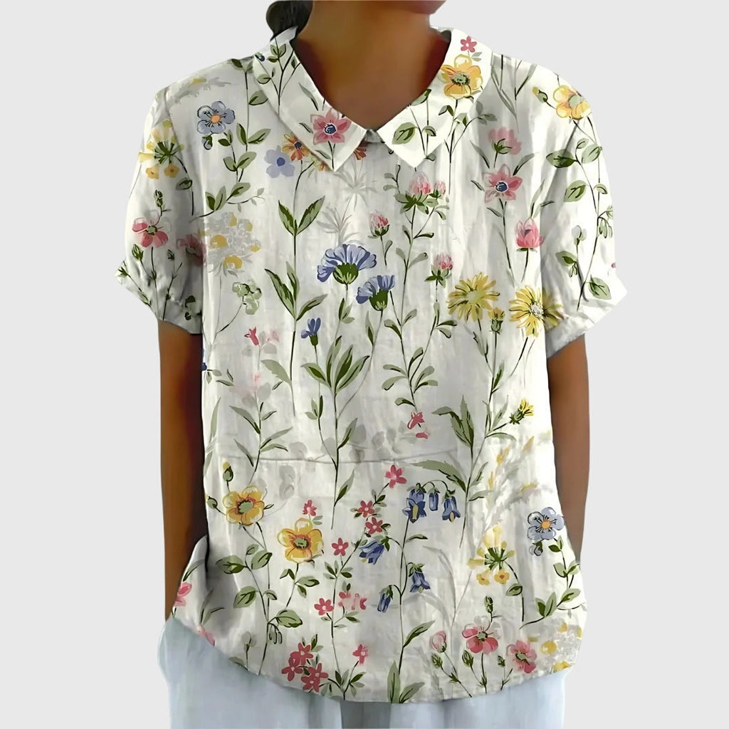 Jenna | Blouse à fleurs