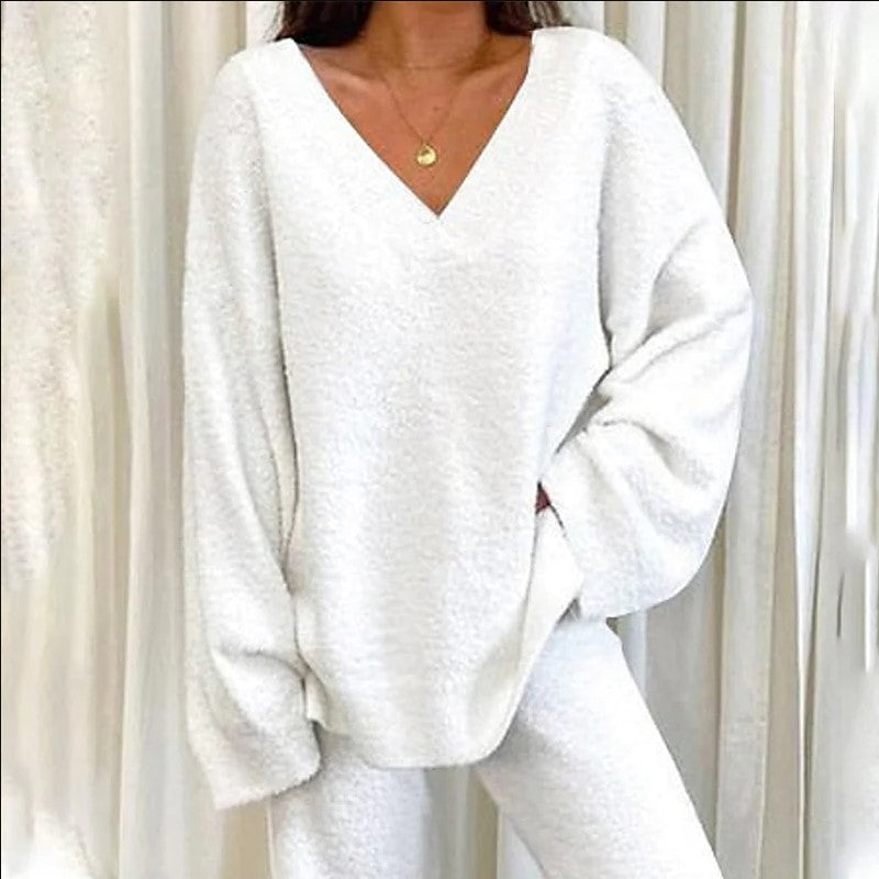 Conjunto Sofía de Dos Piezas con Cuello en V