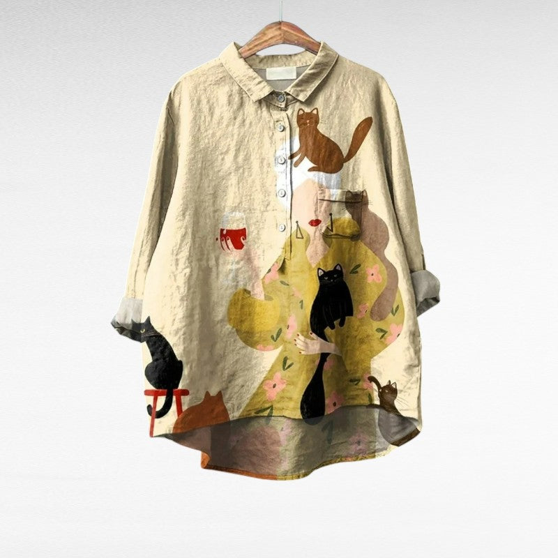 Lillian | Blusa veraniega elegante y vaporosa