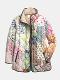 Suri | Chaqueta acolchada informal con estampado floral