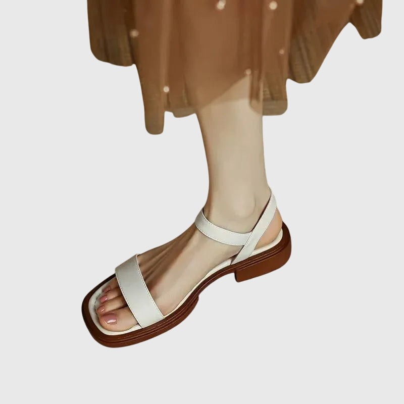 Celestia | Orthopedische leren sandalen