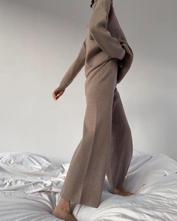 Conjunto Sofia Casual de Tricô