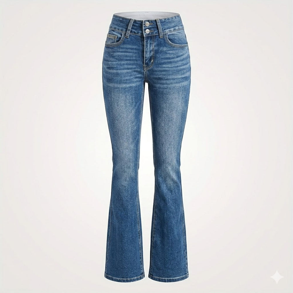 Renvara | High Waist Flare Jeans