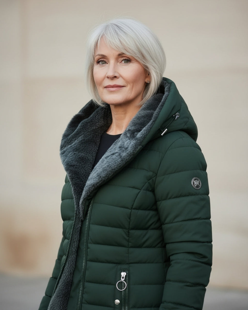 Marelle | Gewatteerde jas met fleecevoering