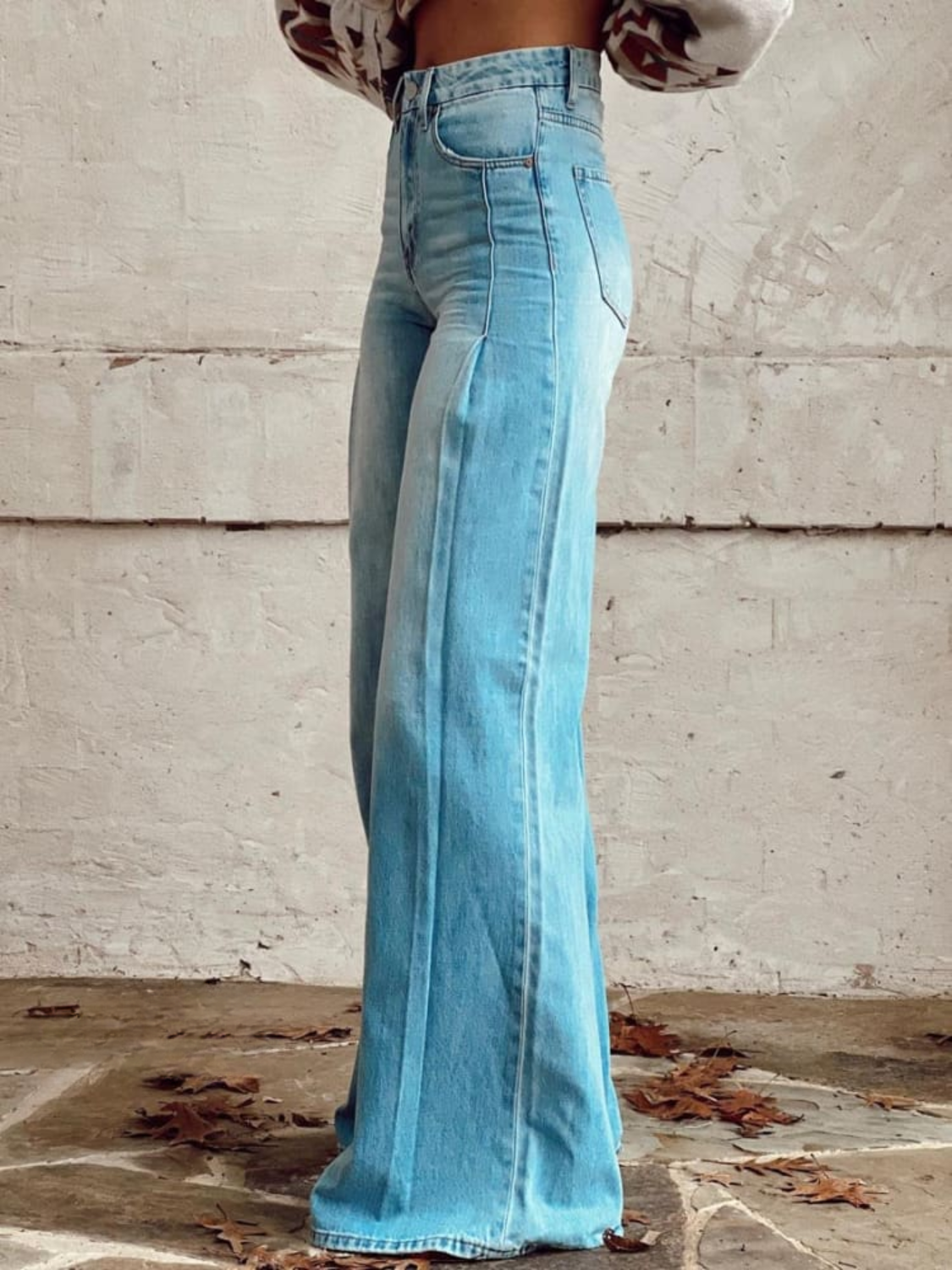 Lucia - Calça elegante de pernas largas