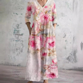 Barbara | Zomerjurk met bloemenprint