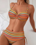 Rose - Bikiniset met hoge taille