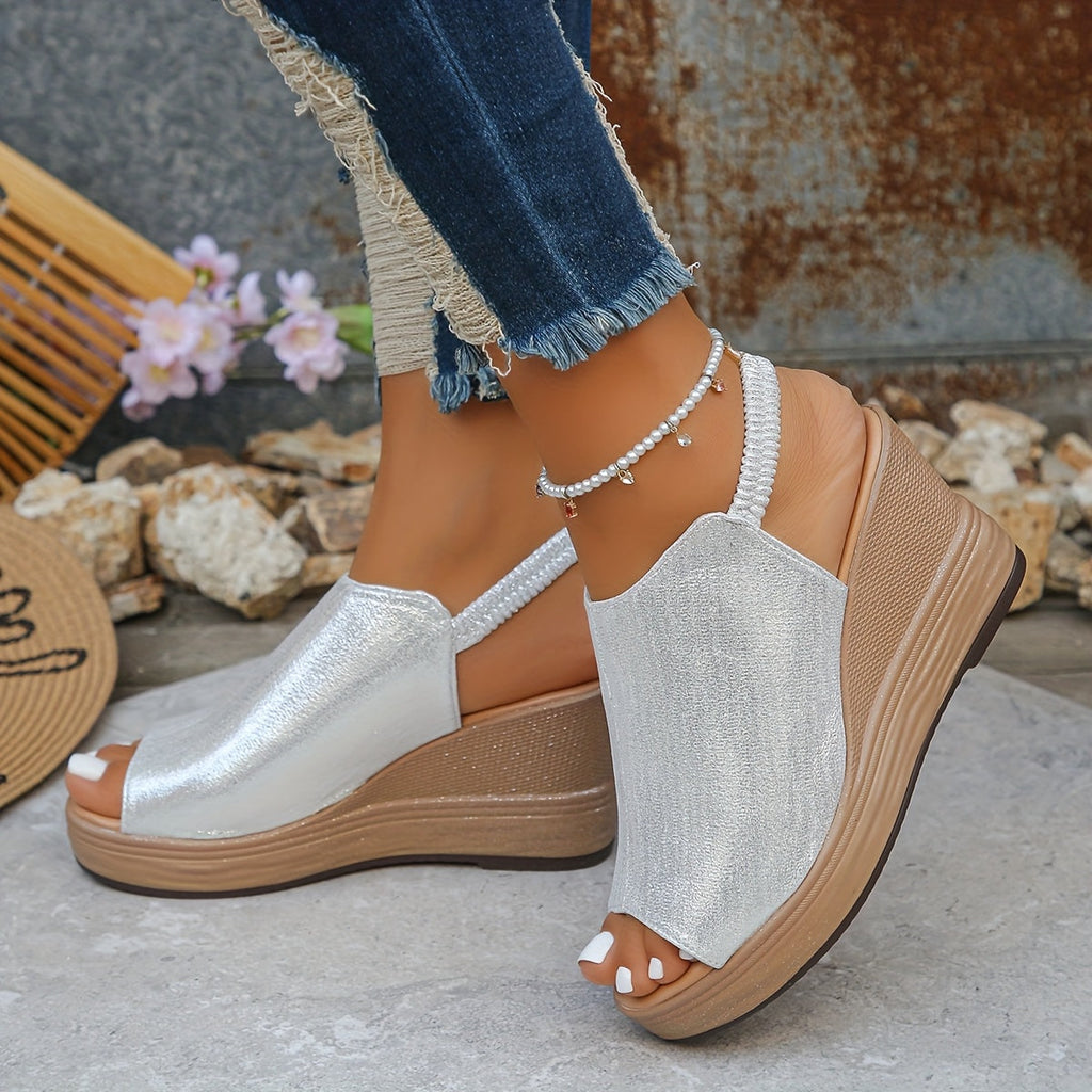 Aurora - Sandalen met sleehak voor comfort de hele dag