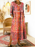 Francisca | Elegante jurk met print