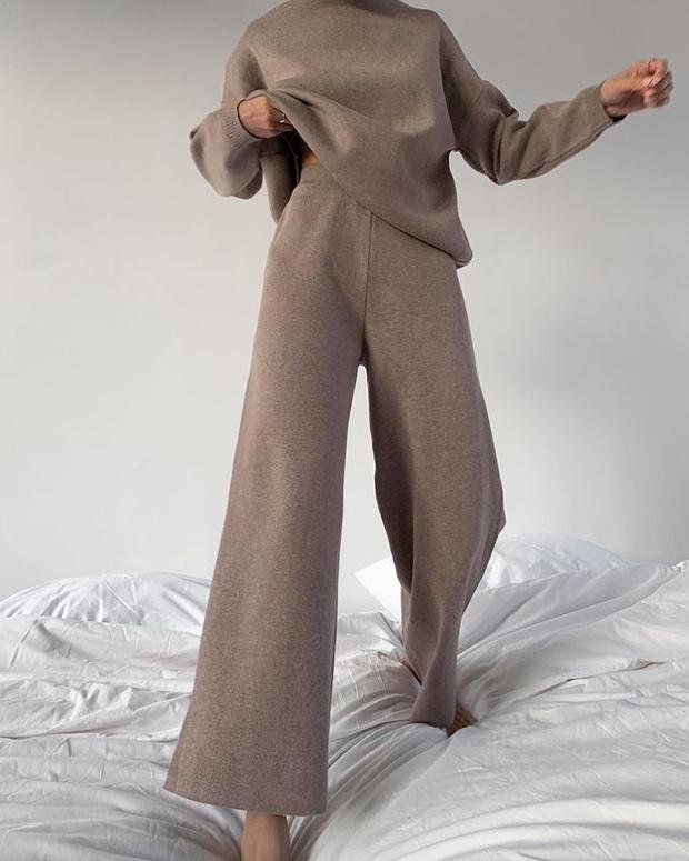 Conjunto Sofia Casual de Tricô