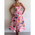 Marlowe | Blush Garden Midi Dress