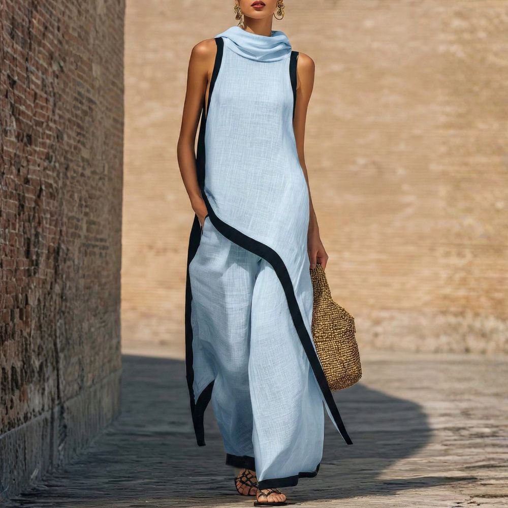Leonora | Terno elegante de linho