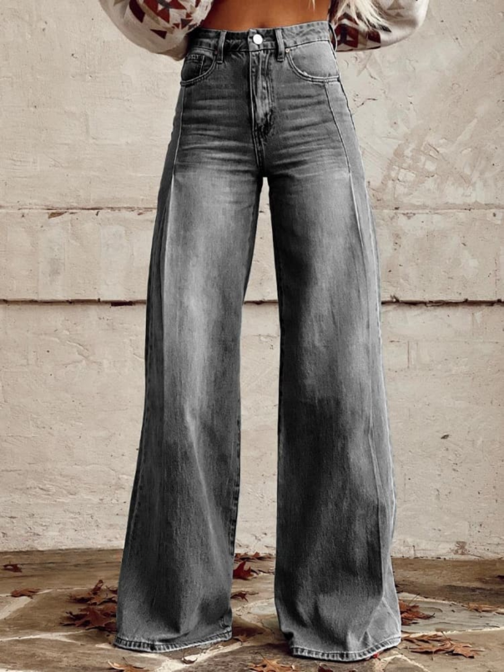 Lucia - Calça elegante de pernas largas
