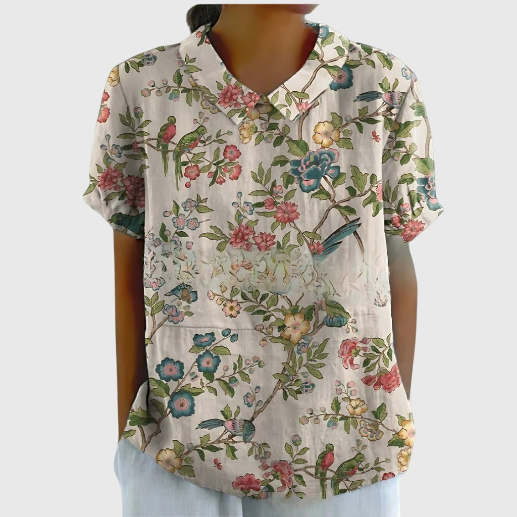 Jenna | Blouse à fleurs
