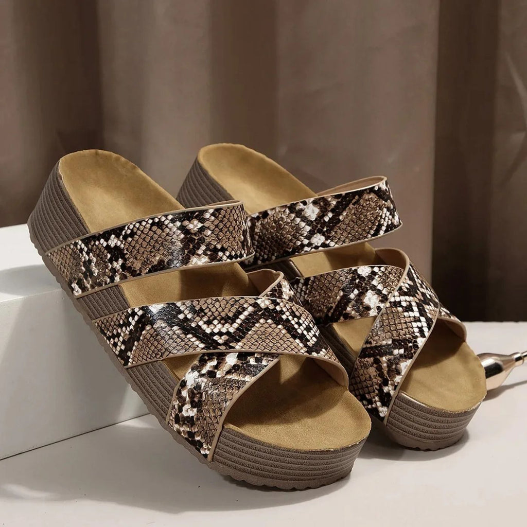 Abigail | Sandales orthopédiques confortables en cuir