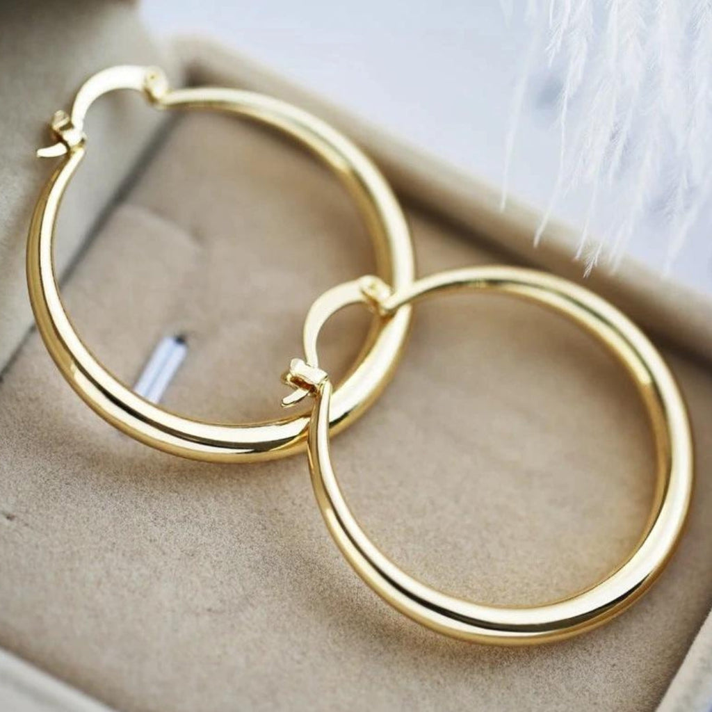 Bethany - Bold Gold Earrings