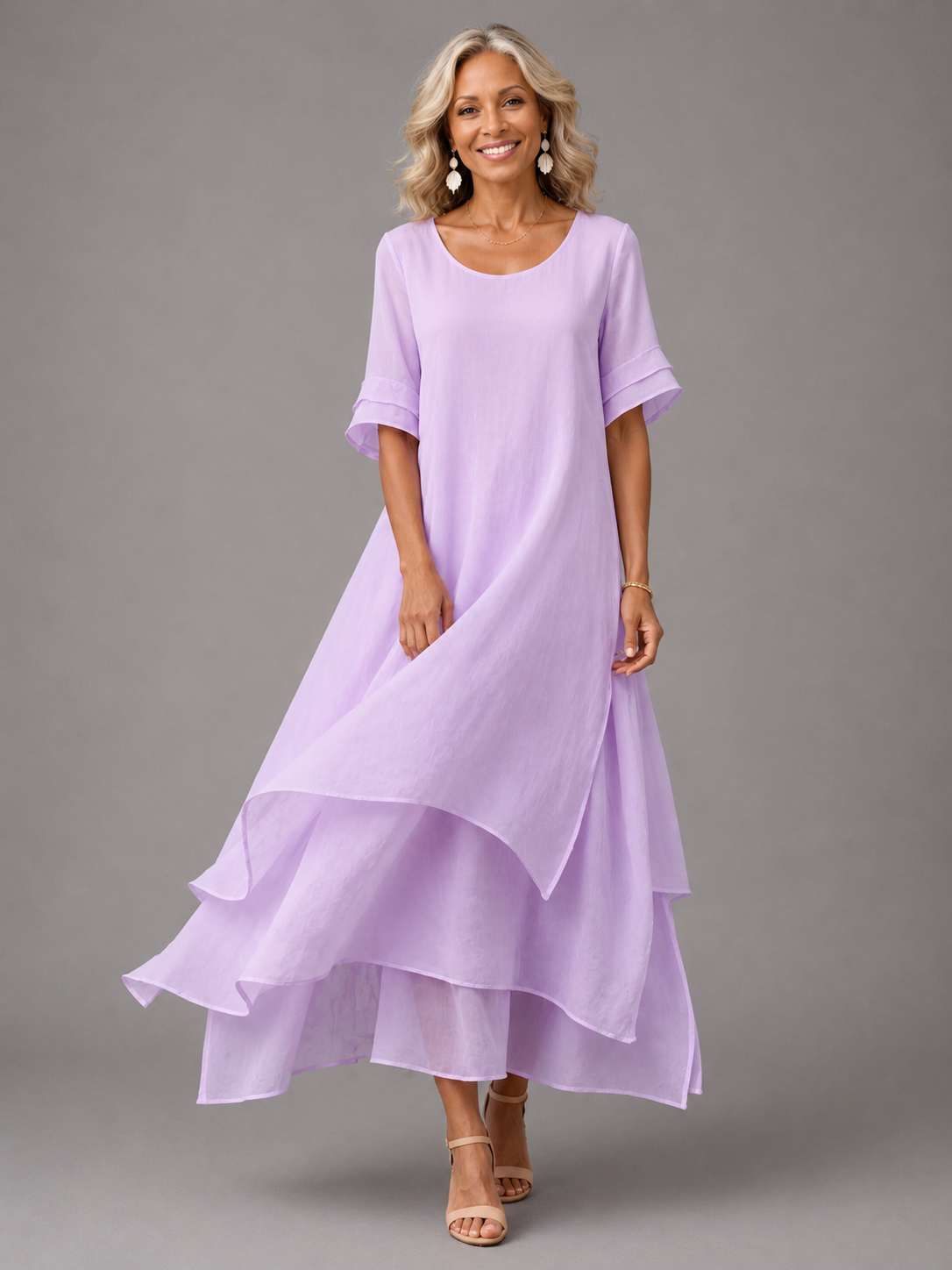 Liora | Vestido largo vaporoso Grace