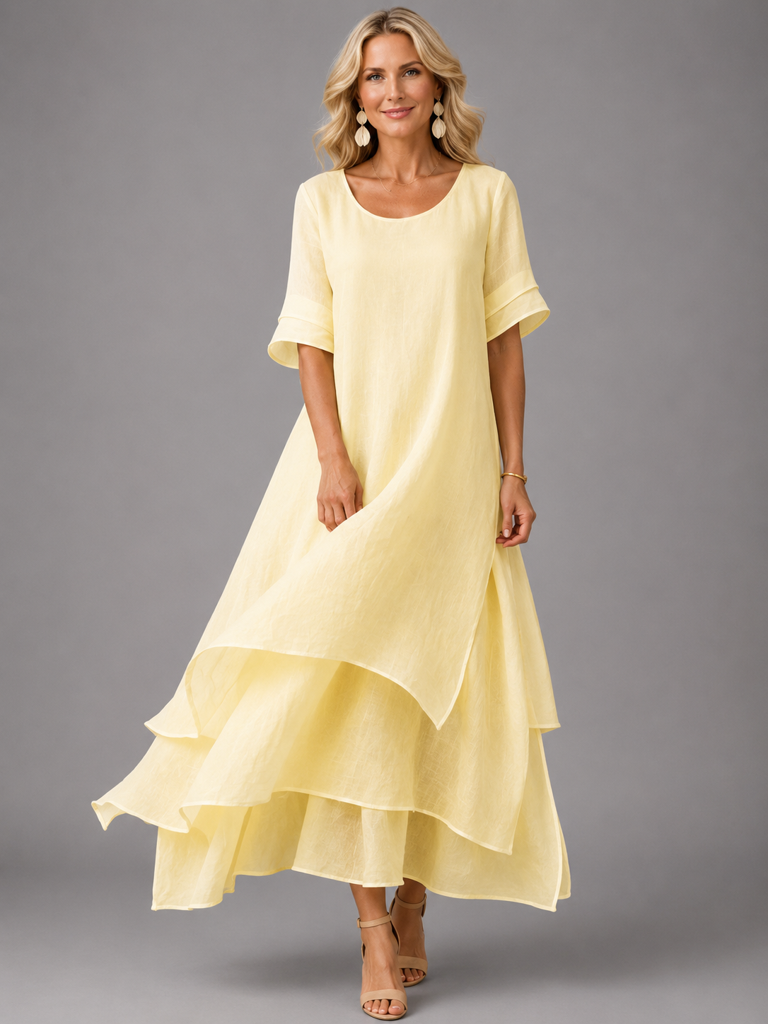 Liora | Vestido largo vaporoso Grace