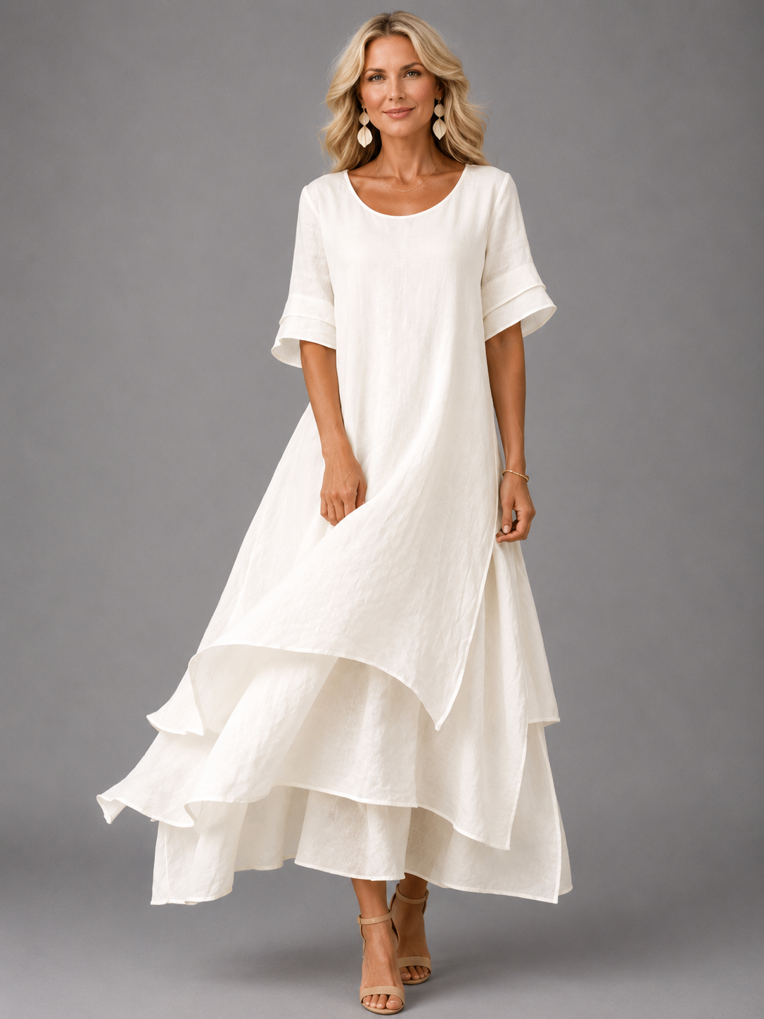 Liora | Vestido largo vaporoso Grace