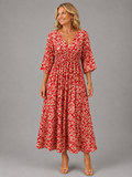 Althea | Vestido midi fluido boêmio