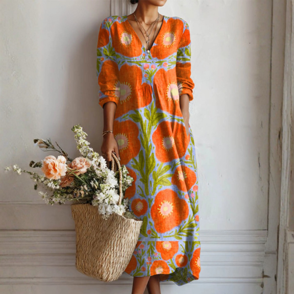 Claire - Vestido floral encantador