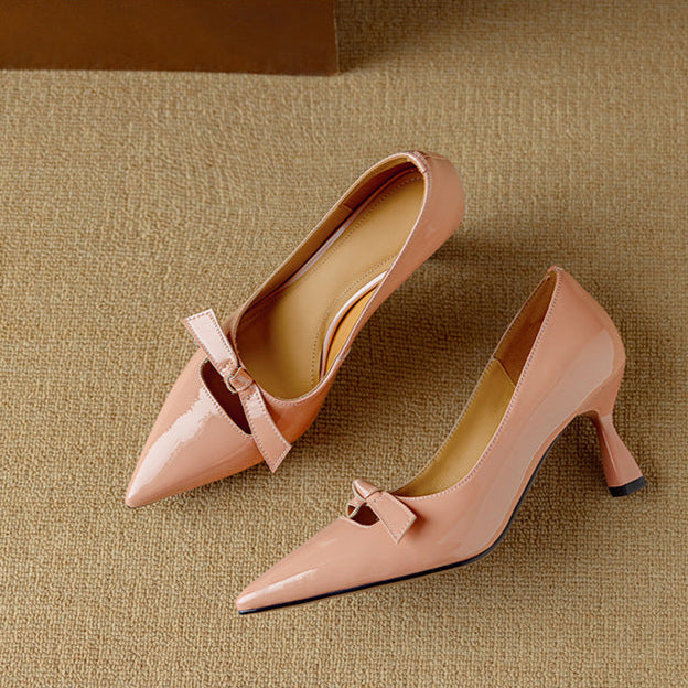 Elegante pumps van Elayna, echt leer