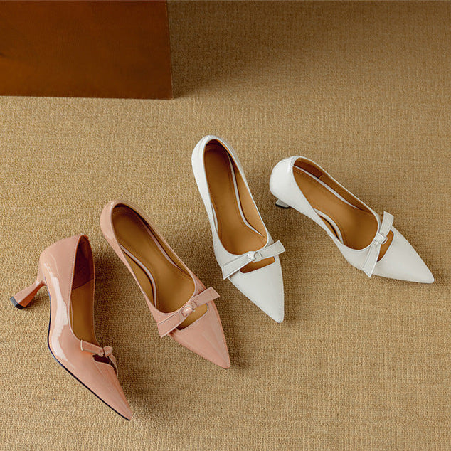 Elegante pumps van Elayna, echt leer