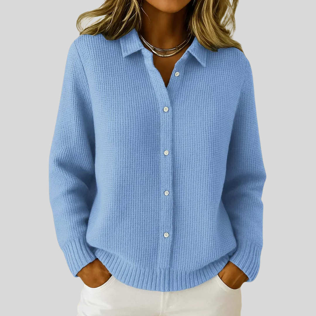 Susan | Cardigã de tricô elegante e aconchegante