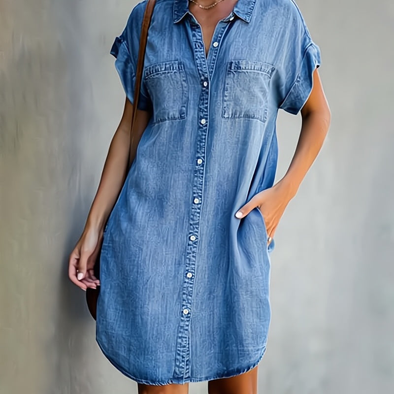 Helen | Vestido camisero con botones
