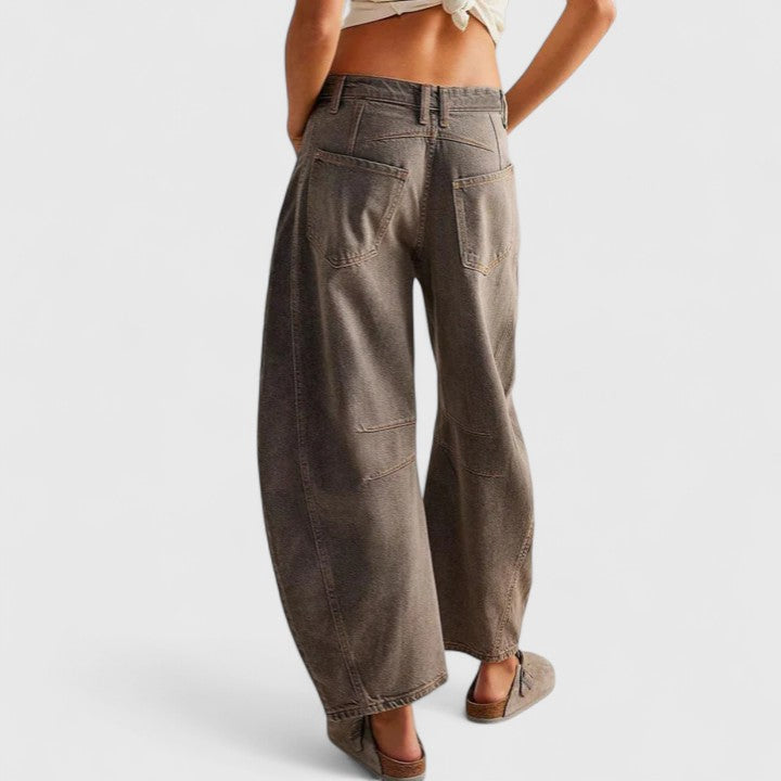 Rain | Pantalon confortable à jambes larges