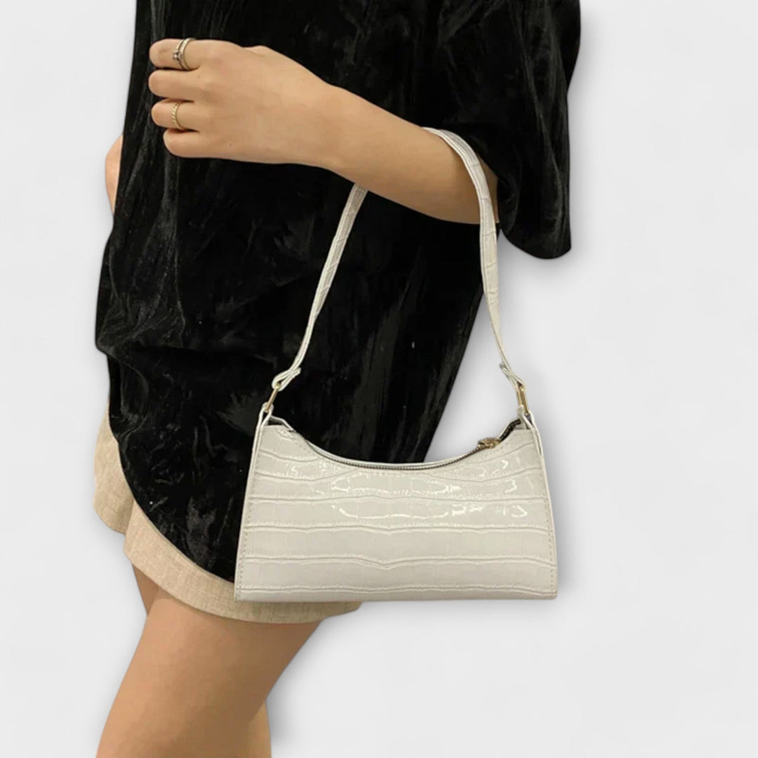Olivia - Bolso de Cuero Brillante