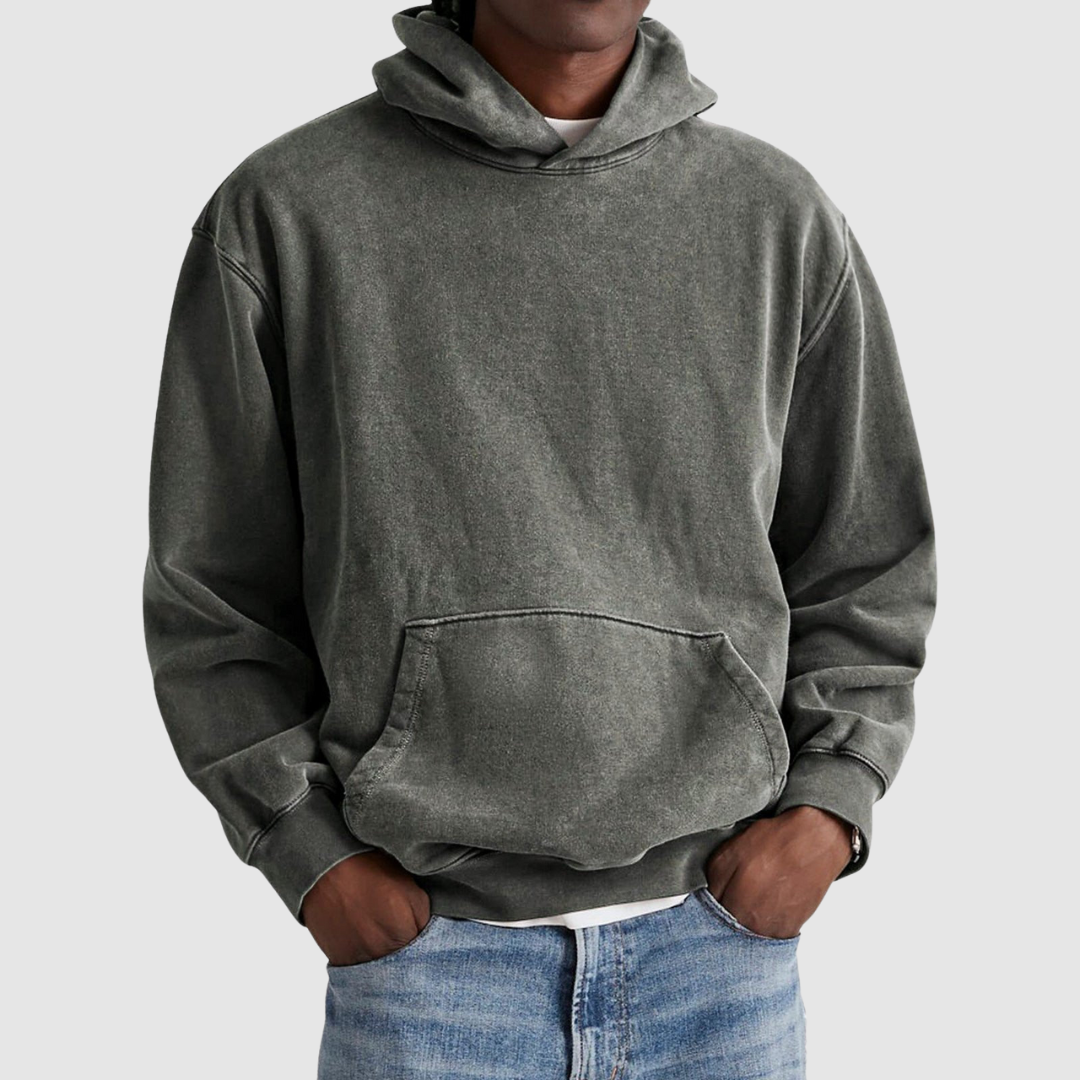 Men's Hoodie Oversized Vintage Washed