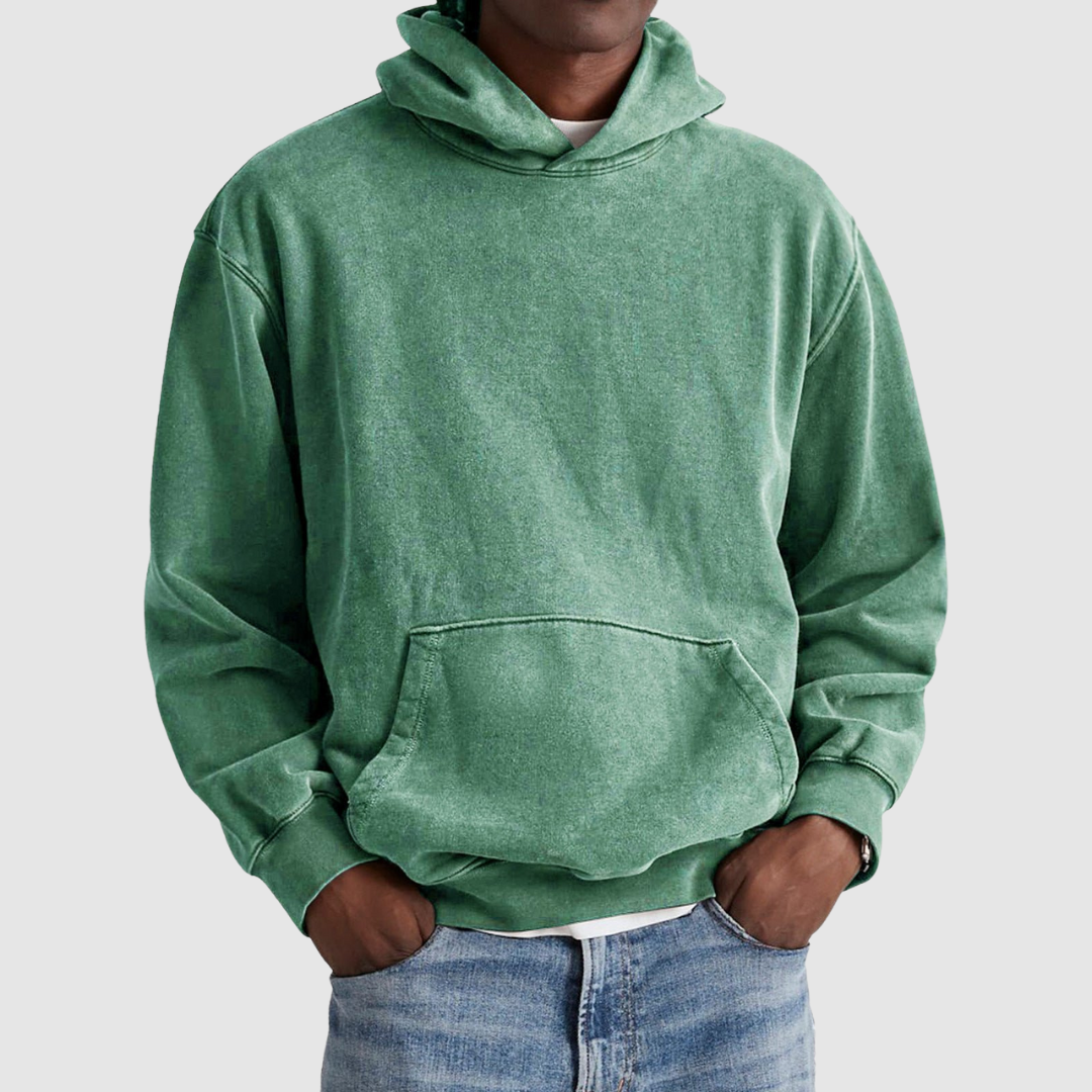 Men's Hoodie Oversized Vintage Washed