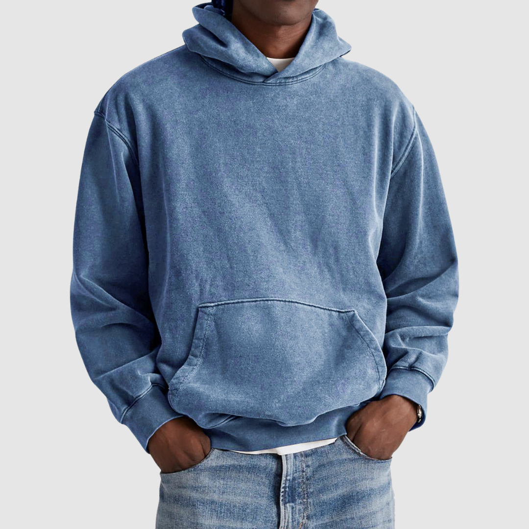 Men's Hoodie Oversized Vintage Washed