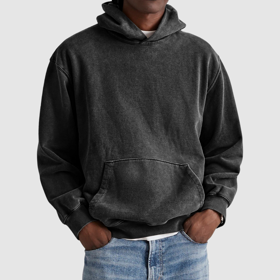 Men's Hoodie Oversized Vintage Washed