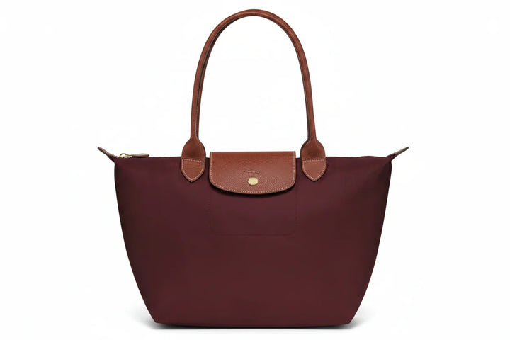 The Hudson Tote - Burgundy