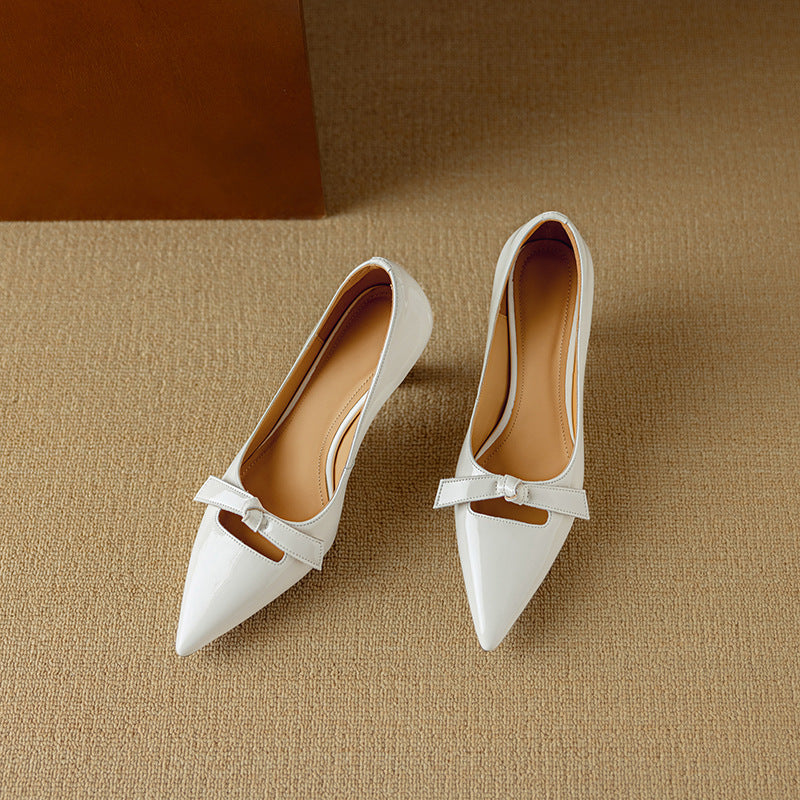 Elegante pumps van Elayna, echt leer