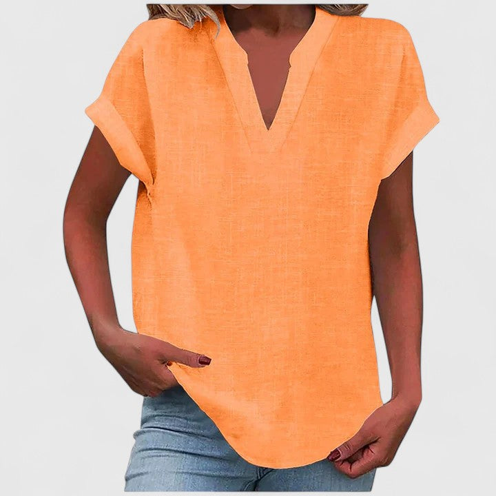 Xavinah | Blusa confortável com decote V