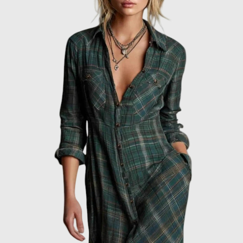 Rose | Elegante maxijurk