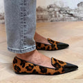 Verfijnde ballerina's met dierenprint