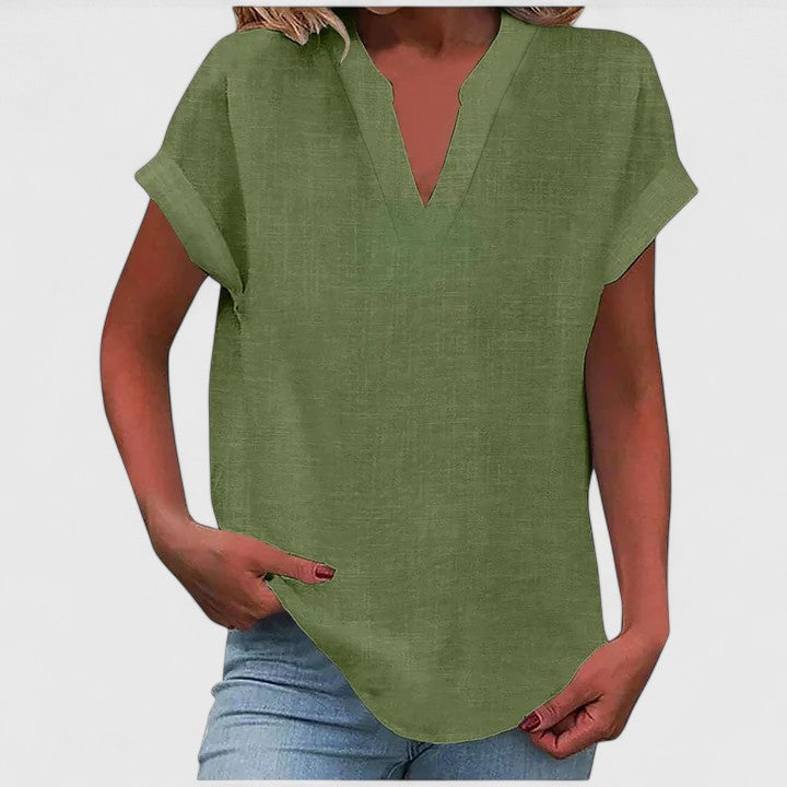 Xavinah | Blusa confortável com decote V