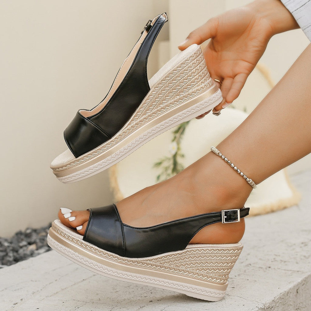 Zoey - Sandali con plateau raffinati e confortevoli
