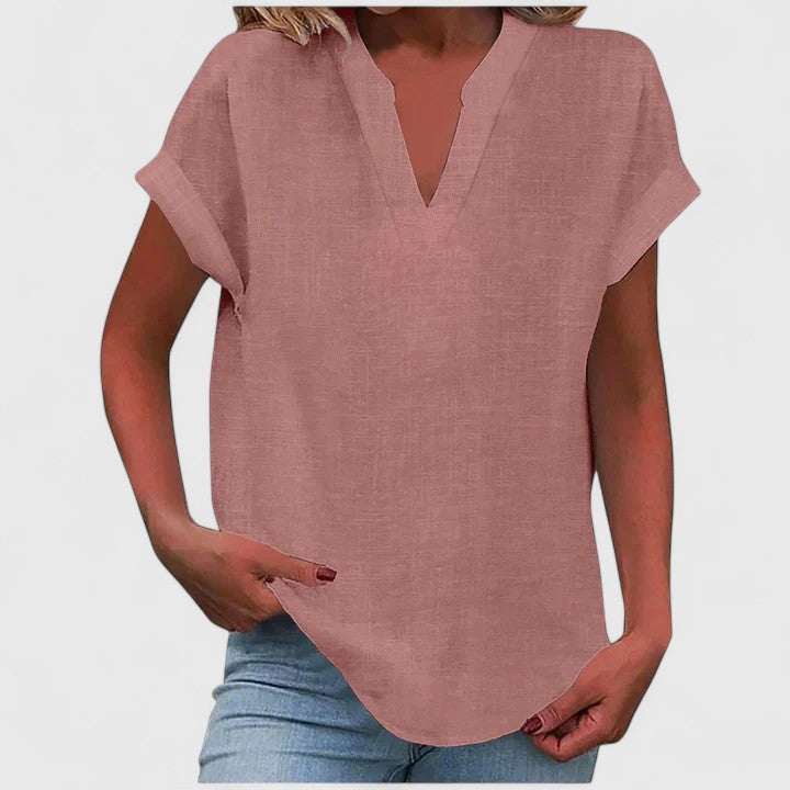 Xavinah | Blusa confortável com decote V